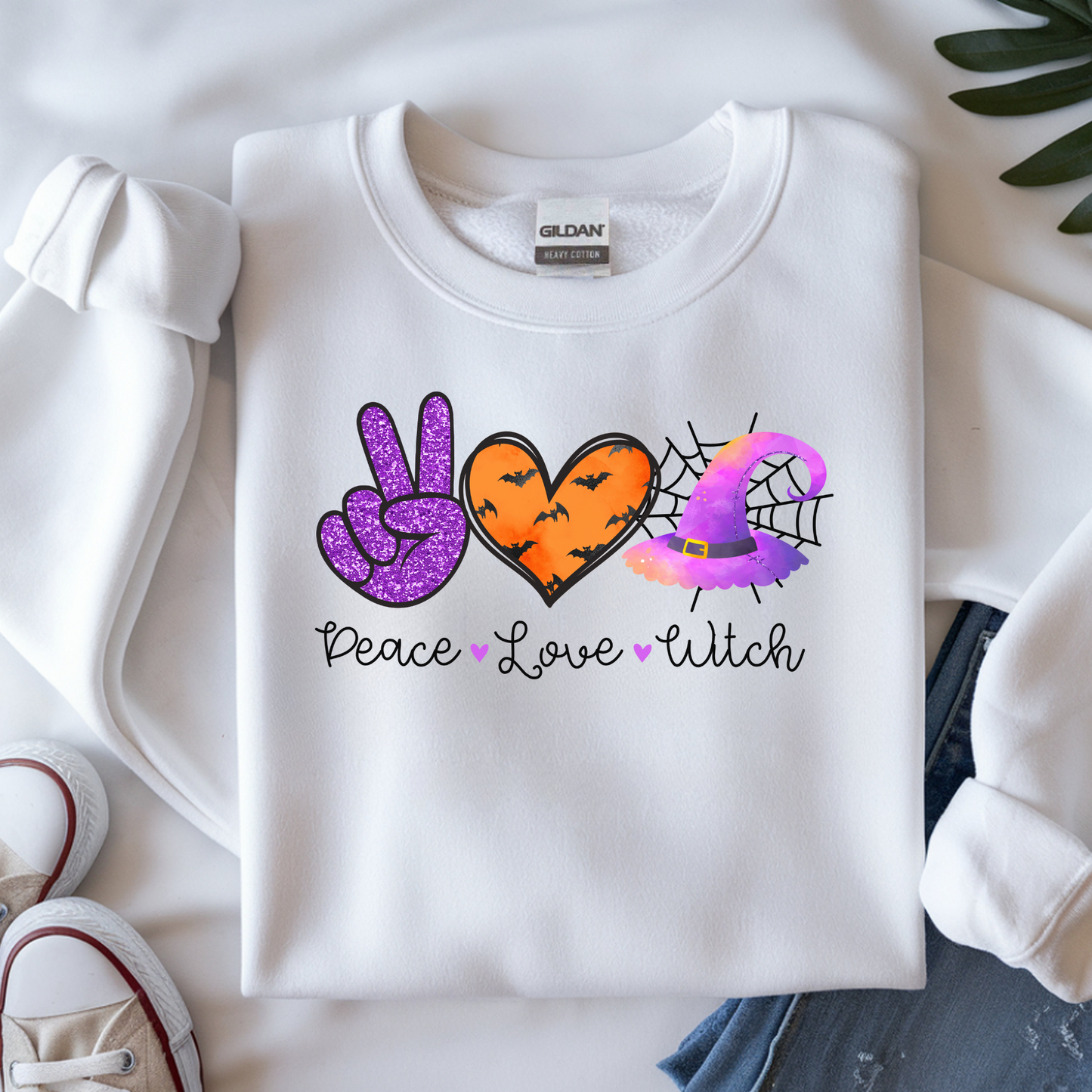 Peace Love Witch Sweatshirt