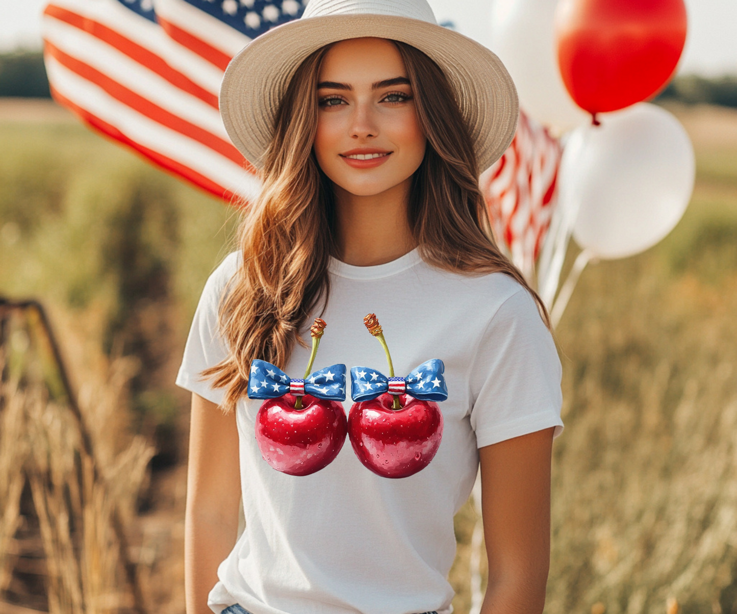 4th July Cherry Shirt
