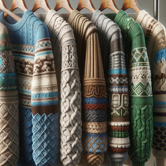 Mystery Box: Dark Grunge 90s Grandpa Pullover – Indie Cabincore, Patterned, Oversized & Cozy Sweater | Vintage Crewneck, Woodland Gift Idea