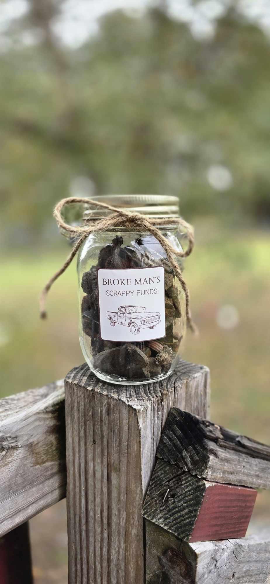 Funny Rustic Gag Gift for Mechanics, Dads & Home Decor – Quirky Man Cave Decor, Prank Gift for Men and Friends