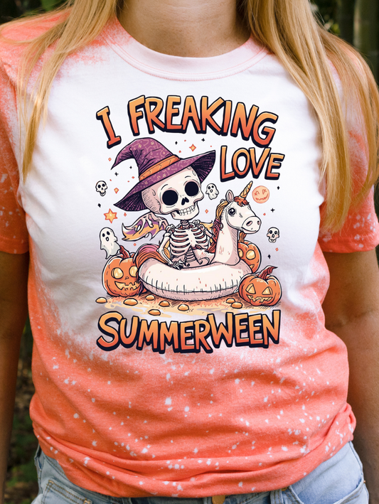 I freaking Love Summerween Halloween Shirt