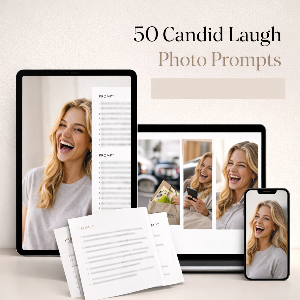 50 Candid Laugh Photo Prompts (Realistic Lifestyle Shots)