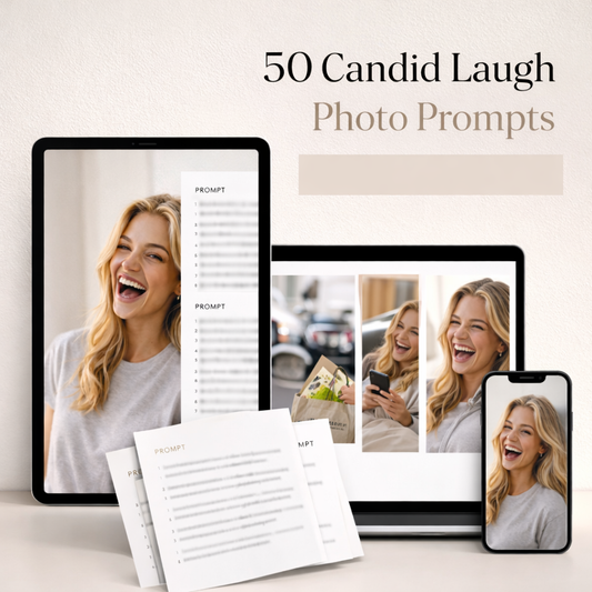 50 Candid Laugh Photo Prompts (Realistic Lifestyle Shots)