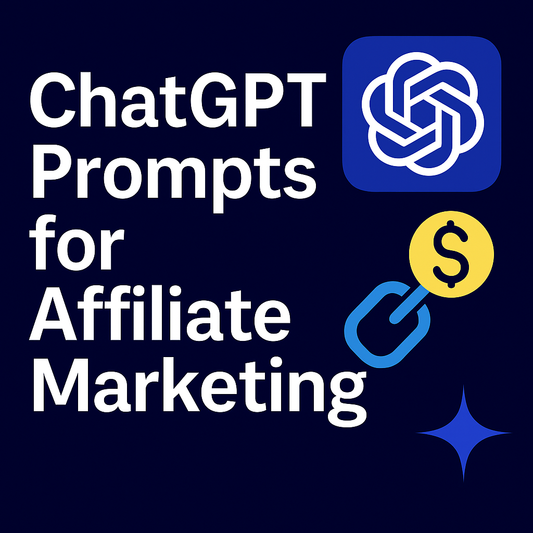 Affiliate Marketing ChatGPT Prompts PDF – 310 AI-powered content ideas for bloggers, marketers, and influencers."

