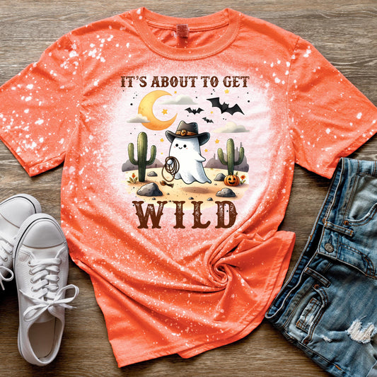 Halloween Western T-shirt, Halloween Ghost Tee Shirt, Spooky Season Shirt, Cowboy Ghost, Halloween Shirt