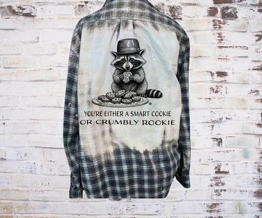 Bleached And Distressed Flannels, Customizable Flannel