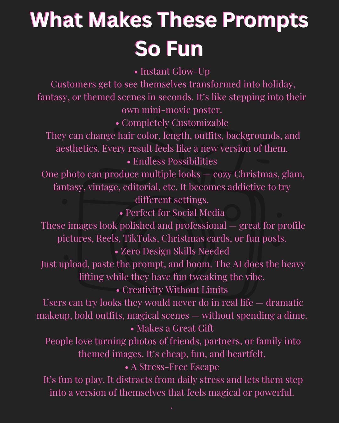 Gemini Christmas AI Photo Prompt – Holiday Photoshoot | ChatGPT Prompt | Instant Download