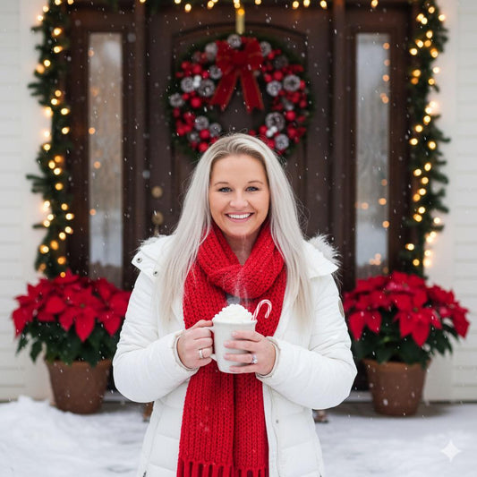 Snow Day Holiday Christmas Prompt – Gemini AI Photoshoot | Instant Download