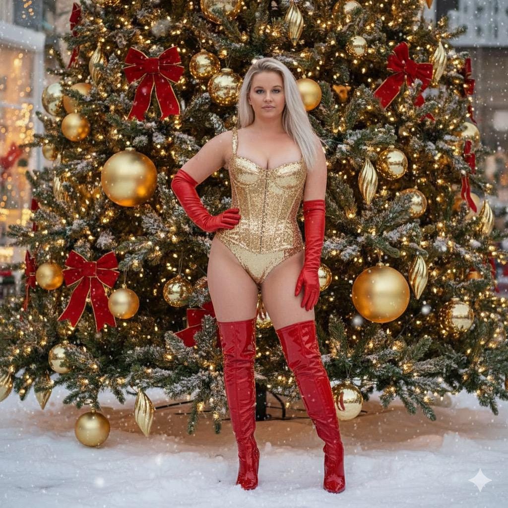 Winter Wonderland Christmas AI Prompt – Gemini | Holiday Portrait | Instant Download