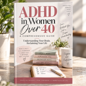 ADHD in Women Over 40 digital ebook cover