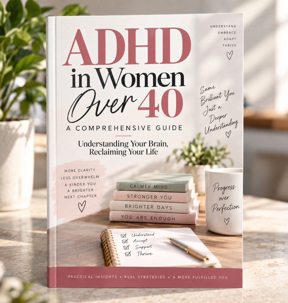 ADHD in Women Over 40 digital ebook cover